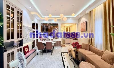 # 489 NHÀ PHỐ ĐẸP 3TẦNG VÀO Ở NGAY HXH HUỲNH V BÁNH-Q.PHÚ NHUẬN-SHR NHĨNH 5TỶ TL