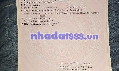 Bán nhà mặt đường Hai Bà Trưng , Phường Long Thành 