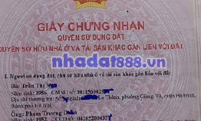 Đất Giảng Võ - Giá Tốt - Không Quy Hoạch