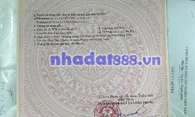 BÁN LÔ ĐẤT 2 DIỆN ĐỪNG KHU DÂN CƯ CHỢ ĐỨC NHUẬN