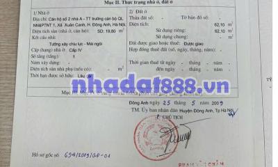CẦN BÁN GẤP, 4,8 TỶ, NHÀ ĐẸP SẴN NHÀ 5 TẦNG Ở NGAY - Ô TÔ - GẦN VINHOME CỔ LOA 