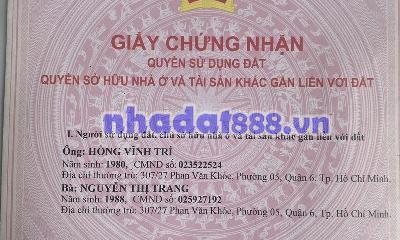 Bán nhà trung tâm q6